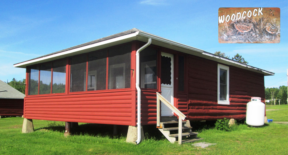 Woodcock two bedroom lake front cabin